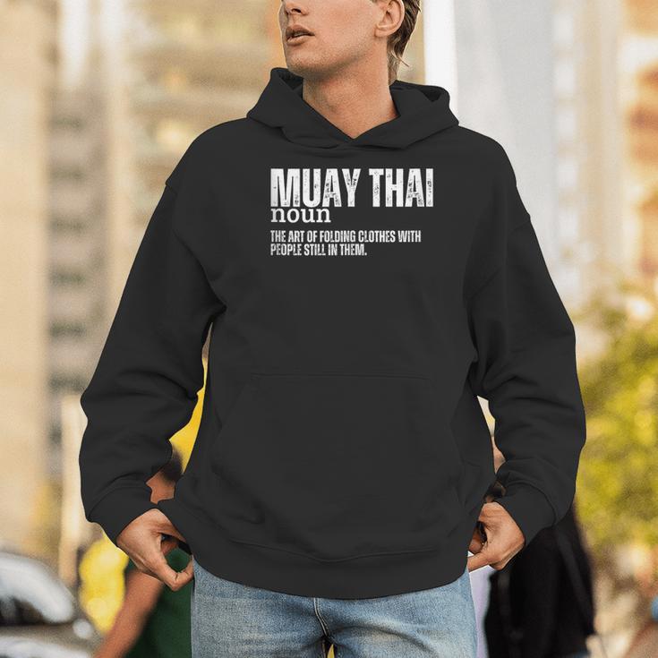 Muay Thai Definition Muay Thai Men Hoodie Muay Thai Definition Muay Thai Men Hoodie