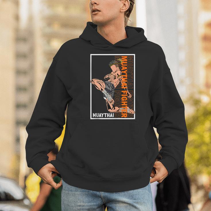 Muay Thai Fighter Men Hoodie