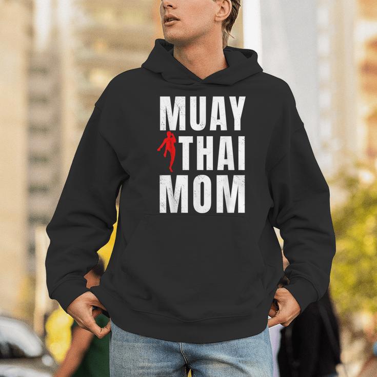 Muay Thai Mom Martial Artis Combat Sports Mother's Day Men Hoodie