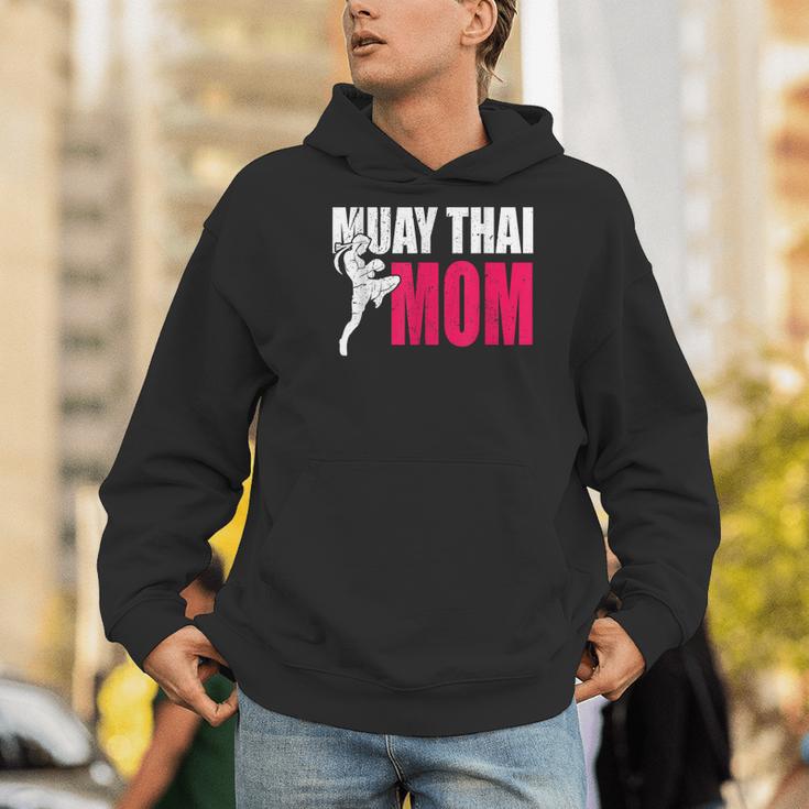 Muay Thai Mom Women Boxing Kickboxing MMA Muay Thai Men Hoodie