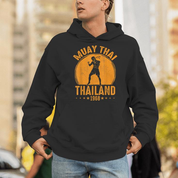 Muay Thai Thailand 1968 Slogan Sport Men Hoodie Muay Thai Thailand 1968 Slogan Sport Men Hoodie