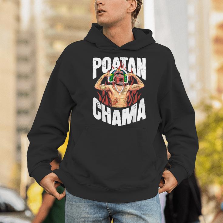 POATAN CHAMA MMA Fan JJB Boxing Muay Thai Kickboxing Men Hoodie
