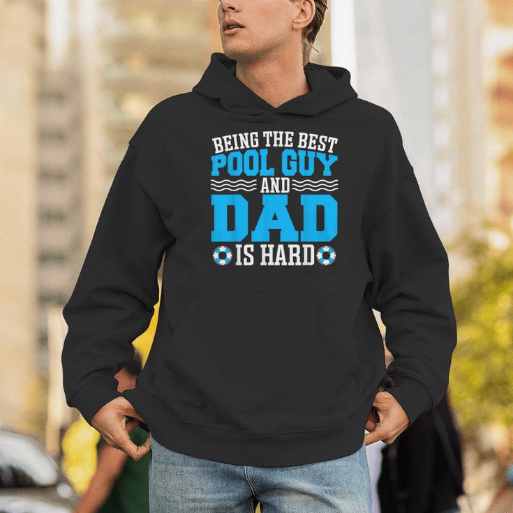 Pool Guy And Pool Dad Men Swimming Pool Owner Men Hoodie Pool Guy And Pool Dad Men Swimming Pool Owner Men Hoodie