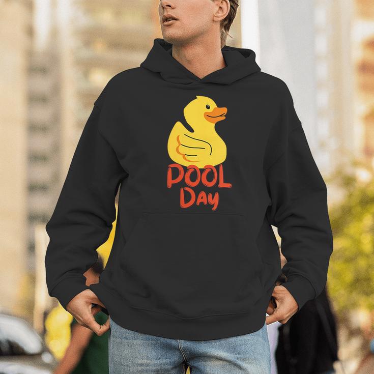 Pool Swimming Day Men Hoodie