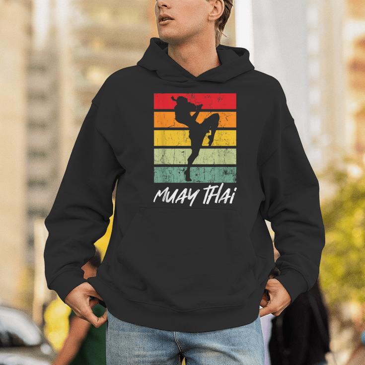 Retro Muay Thai Vintage MMA Martial Arts Thailand Boxing Men Hoodie Retro Muay Thai Vintage MMA Martial Arts Thailand Boxing Men Hoodie