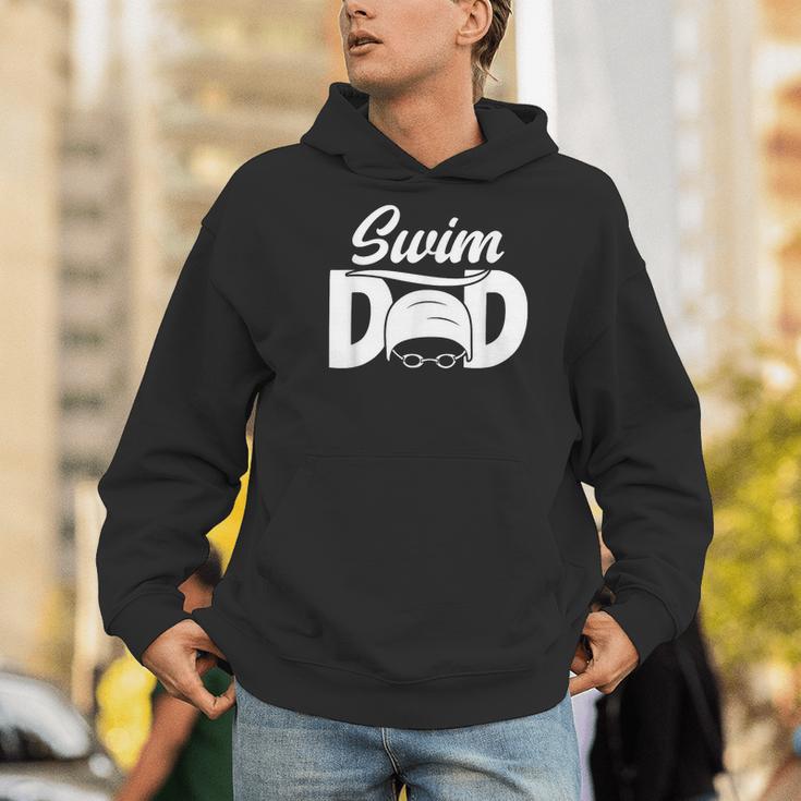 Swim Dad Proud Swimming Dad Of A Swimmer Dad Swim Father Men Hoodie Swim Dad Proud Swimming Dad Of A Swimmer Dad Swim Father Men Hoodie