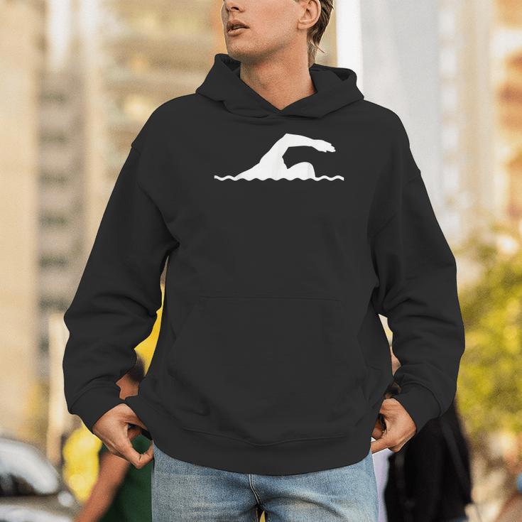 Swimming Float Men Hoodie Swimming Float Men Hoodie