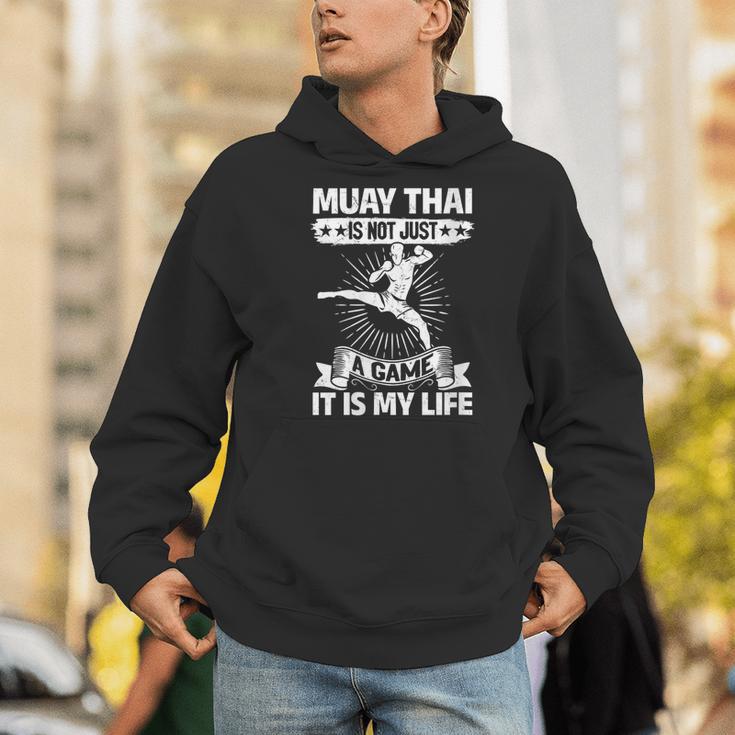 Women's Muay Thai Muay Thai Is Not Just a Game It Is My Life Men Hoodie