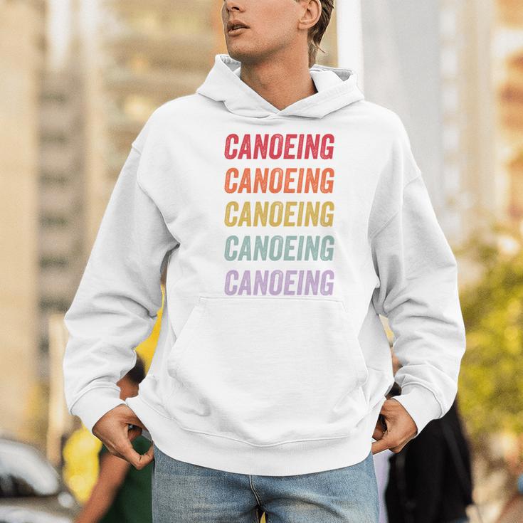 Canoeing Men Hoodie