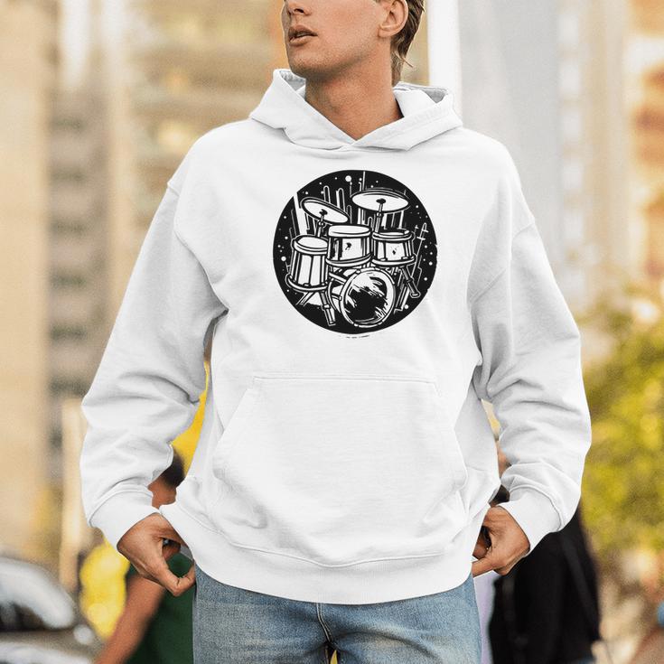 Drum Kit Drums Sweatshirt Men Hoodie Drum Kit Drums Sweatshirt Men Hoodie