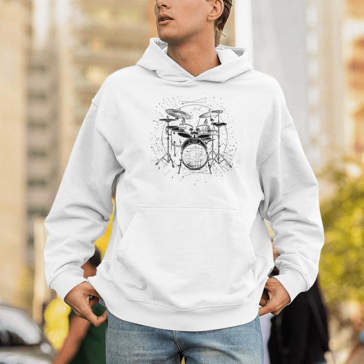 Drum Kit Men Hoodie Drum Kit Men Hoodie