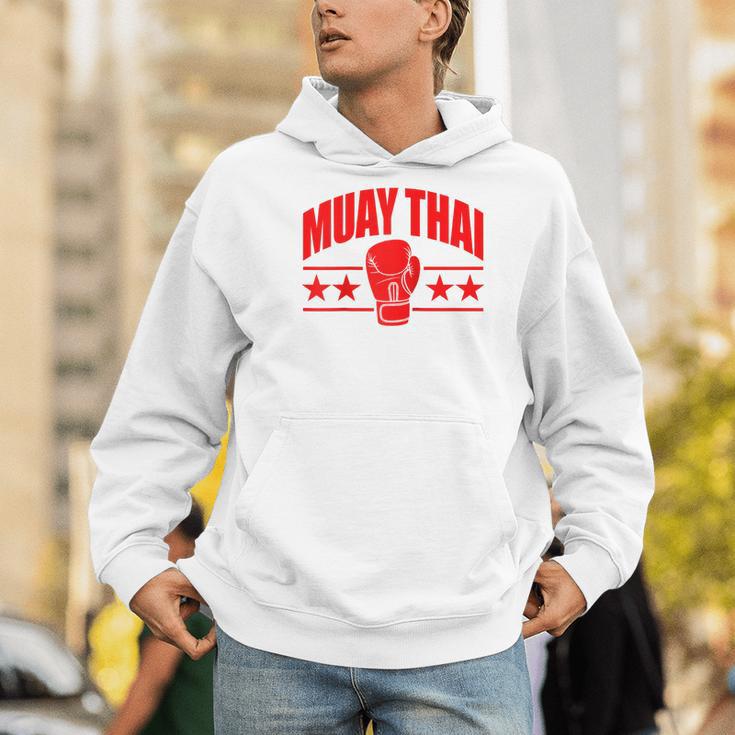 Muay Thai For Men Women Kids Mixed Martial Arts Raglan Baseball Tee Men Hoodie