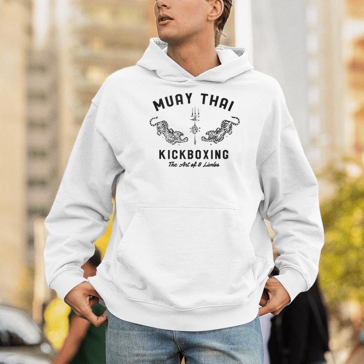 Muay Thai Twin Tigers MMA Warrior Fight Men Hoodie Muay Thai Twin Tigers MMA Warrior Fight Men Hoodie