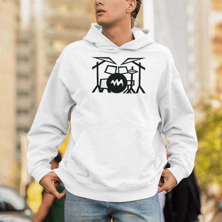 Retro Drum Kit Raglan Baseball Tee Men Hoodie Retro Drum Kit Raglan Baseball Tee Men Hoodie