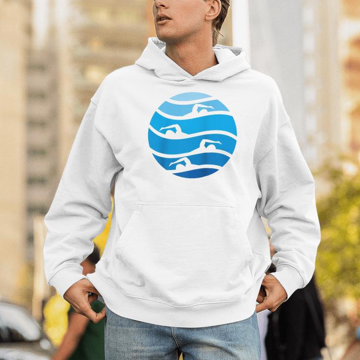 Swimming Freestyle Raglan Baseball Tee Men Hoodie Swimming Freestyle Raglan Baseball Tee Men Hoodie