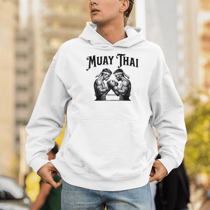 Thai Boxing Muay Thai Boxer Men Hoodie