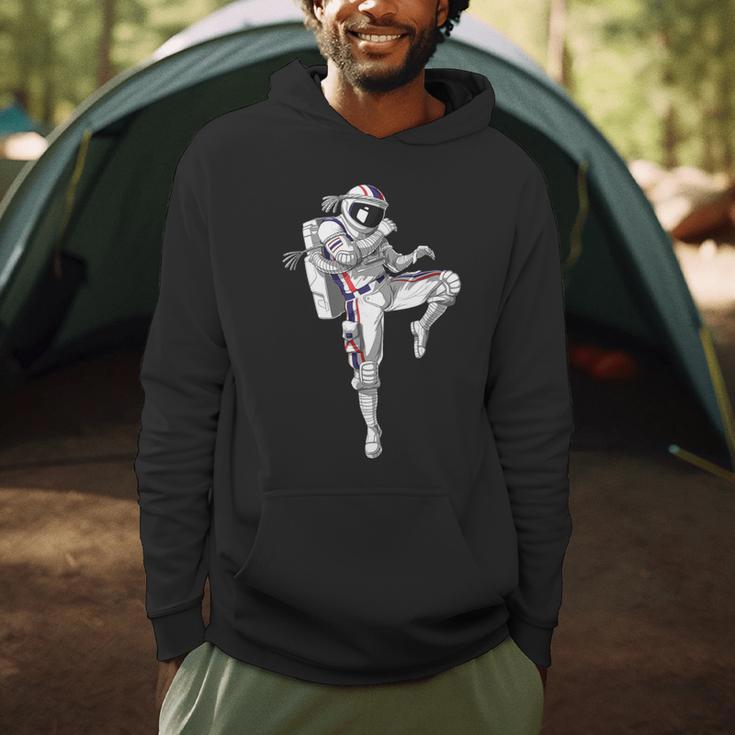 Astronaut Muay Thai Boxing Karate Kickboxing Martial Arts Men Hoodie