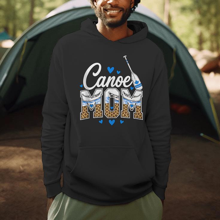 Canoe Mom Leopard Print Paddle River Lake Sport Mother Men Hoodie Canoe Mom Leopard Print Paddle River Lake Sport Mother Men Hoodie