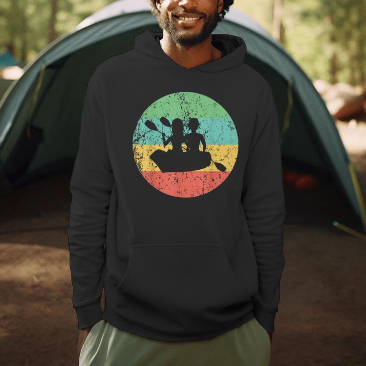 Canoeing Shirt Vintage Retro Canoe Men Hoodie