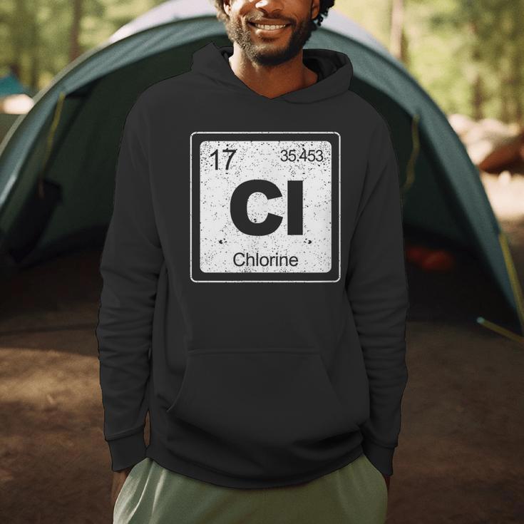 Chlorine Periodic Table Symbol Chemistry Swimming Dive Men Hoodie Chlorine Periodic Table Symbol Chemistry Swimming Dive Men Hoodie