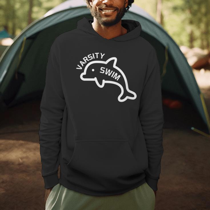 Dolphin Dolfin Varsity Swim Swim Team Swim Club Swimming Men Hoodie Dolphin Dolfin Varsity Swim Swim Team Swim Club Swimming Men Hoodie