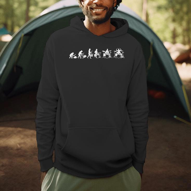 Drummer Evolution Drum Kit Men Hoodie Drummer Evolution Drum Kit Men Hoodie