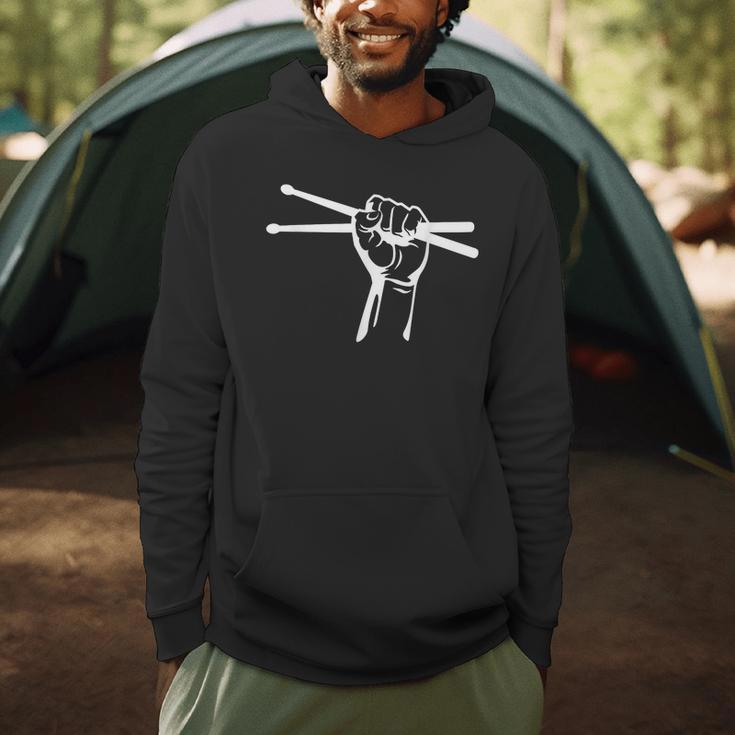 Drumsticks Hand Drum Kit Drummer Men Hoodie Drumsticks Hand Drum Kit Drummer Men Hoodie