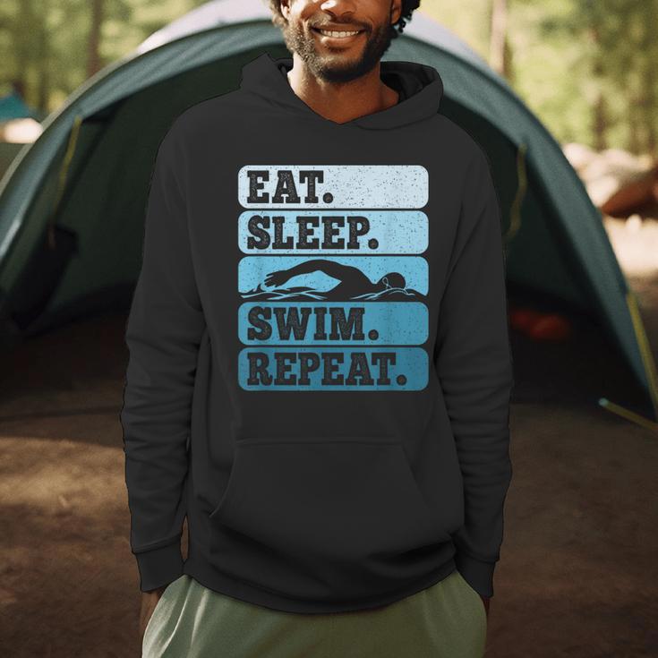 Eat Sleep Swim Vintage Swimming Lover Swimmer Men Women Men Hoodie Eat Sleep Swim Vintage Swimming Lover Swimmer Men Women Men Hoodie