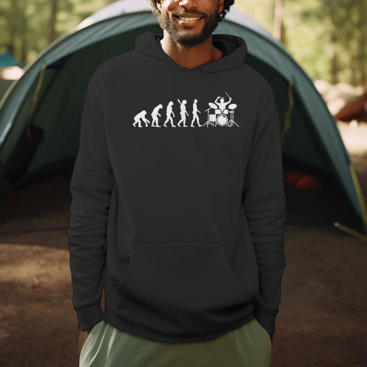 Evolution Drum Kit Men Hoodie Evolution Drum Kit Men Hoodie