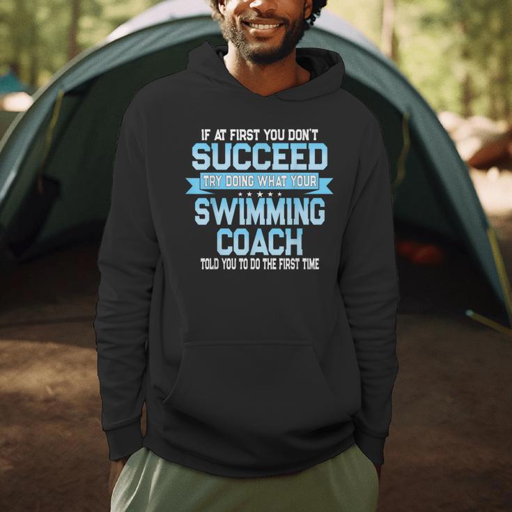 Fun Swimming Coach Meme Swimmer Saying Men Hoodie Fun Swimming Coach Meme Swimmer Saying Men Hoodie