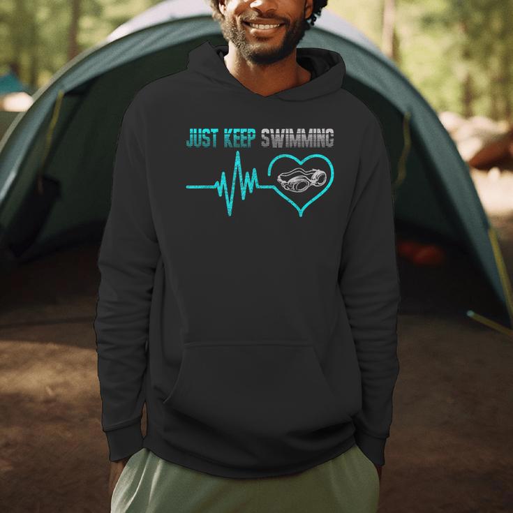 Just Keep Swimming For Swimmers Divers Diving Retro Men Hoodie Just Keep Swimming For Swimmers Divers Diving Retro Men Hoodie