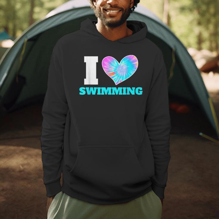 I Love Swimming Swimmer Swim Men Hoodie I Love Swimming Swimmer Swim Men Hoodie