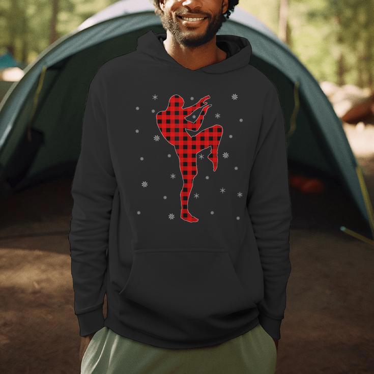 Matching Muay Thai Martial Arts Christmas Pajama Men Hoodie