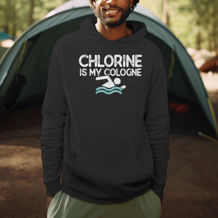 Men Swimming Saying Swimmer Men Hoodie