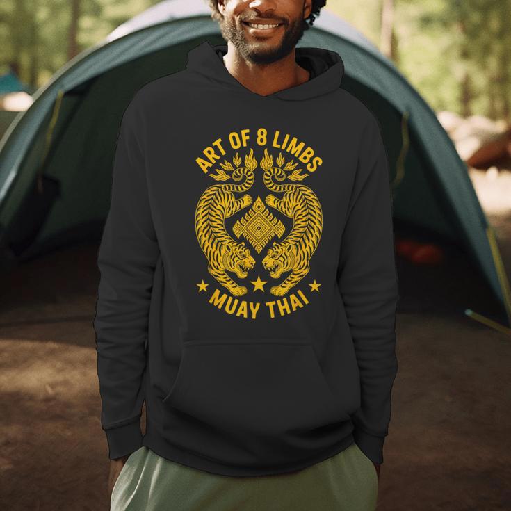 Muay Thai Art Of 8 Limbs Thai Boxing Men Hoodie