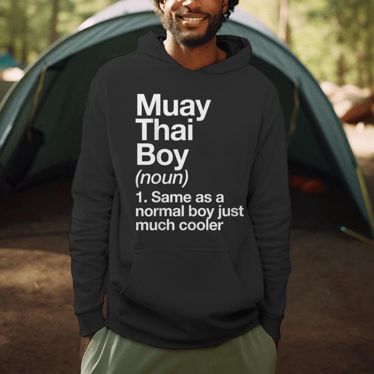 Muay Thai Boy Definition Martial Arts Sports Men Hoodie Muay Thai Boy Definition Martial Arts Sports Men Hoodie
