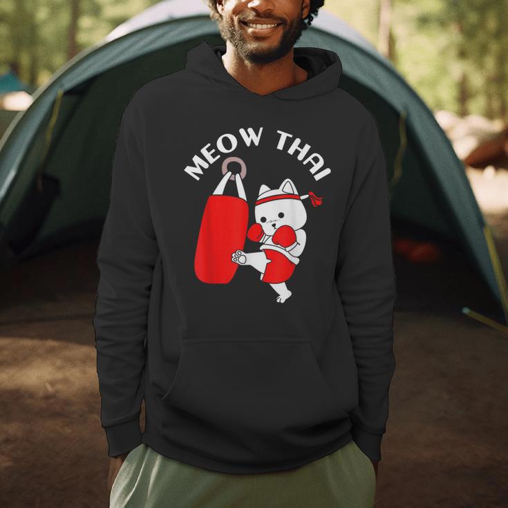 Muay Thai Cat Meow Thai Men Hoodie Muay Thai Cat Meow Thai Men Hoodie