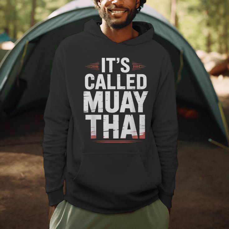 Muay Thai Condition Humor Lifestyle Identity Training Men Hoodie