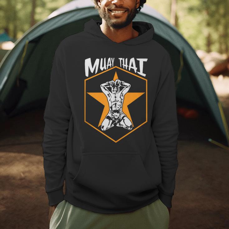 Muay Thai Fighter Sleeveless Men Hoodie
