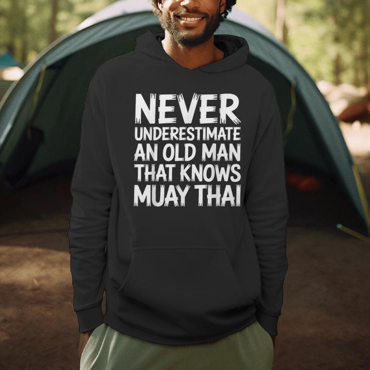 Muay Thai For Grandpa Men Mixed Martial Arts Men Hoodie Muay Thai For Grandpa Men Mixed Martial Arts Men Hoodie