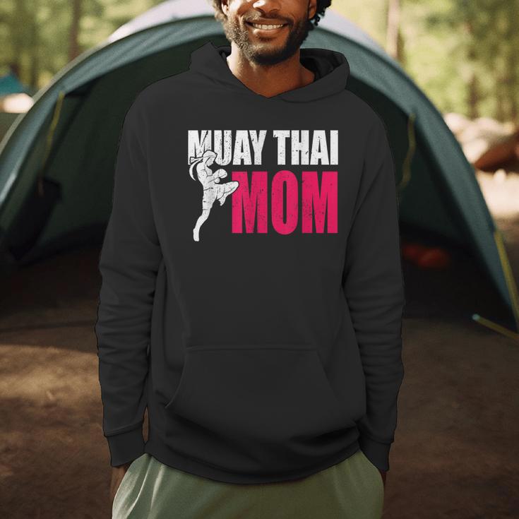 Muay Thai Mom Women Boxing Kickboxing MMA Muay Thai Men Hoodie