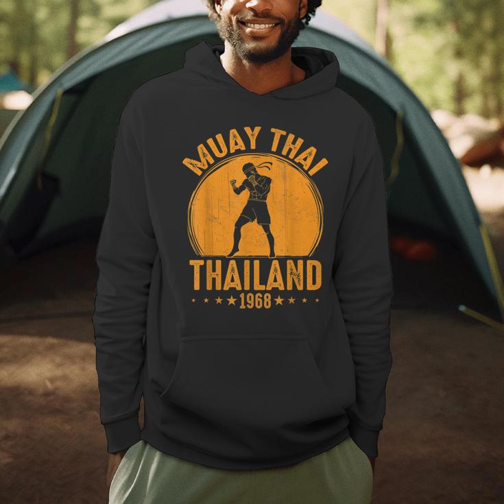 Muay Thai Thailand 1968 Slogan Sport Men Hoodie Muay Thai Thailand 1968 Slogan Sport Men Hoodie