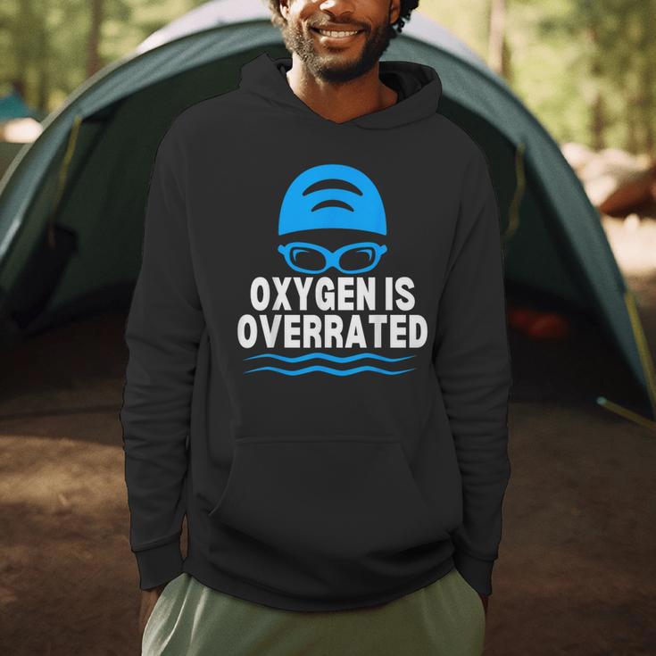 Oxygen Is Overrated Swimming Swim Men Hoodie Oxygen Is Overrated Swimming Swim Men Hoodie