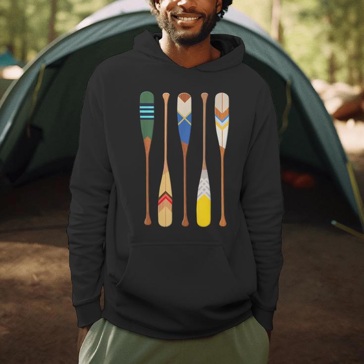Paddle Canoe Men Hoodie