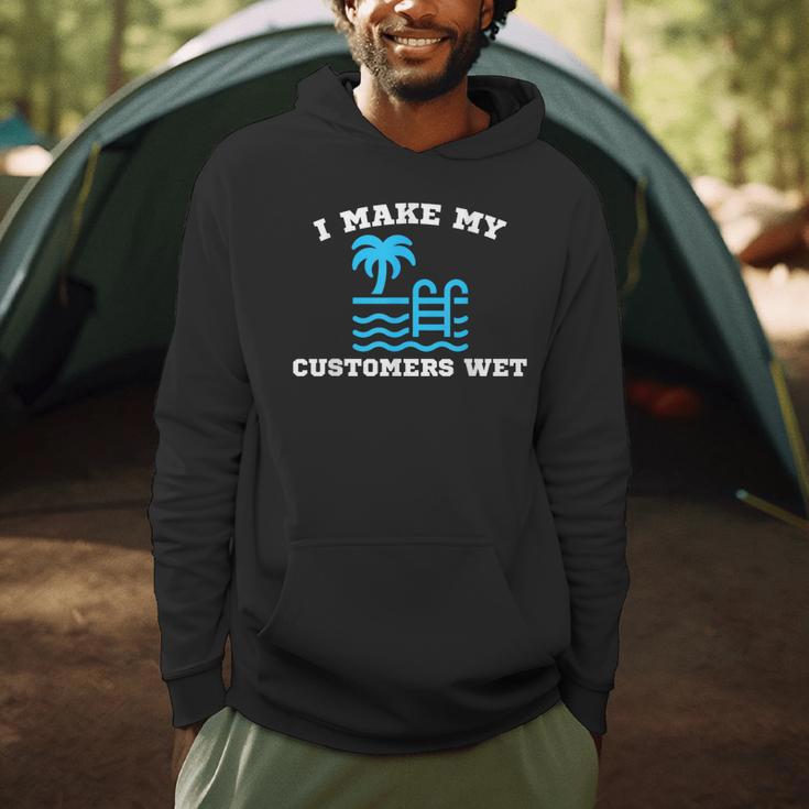 Pool Boy For Swimming Pool Service Guy Men Hoodie