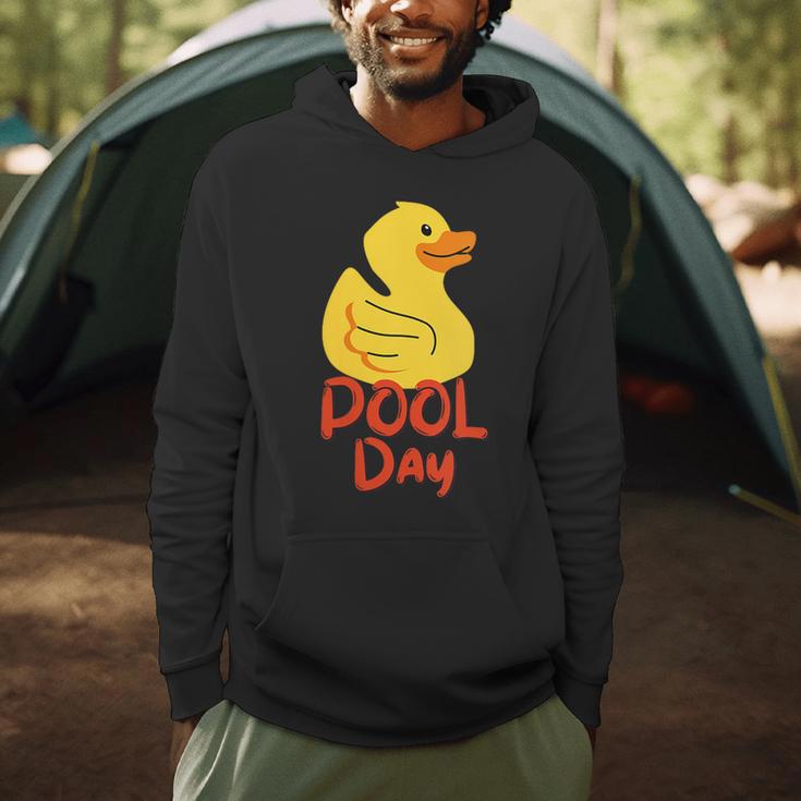 Pool Swimming Day Men Hoodie