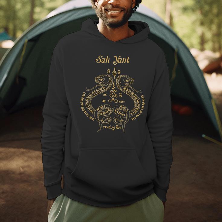 Sak Yant Sak Yant Tattoo Sak Yant Muay Thai Sak Yant T-Shirt Men Hoodie