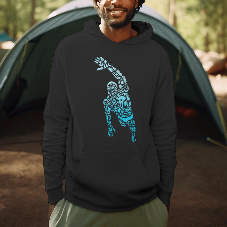 Swim Sport Athletes Swimmer Dad Boys Competitive Swimming Men Hoodie