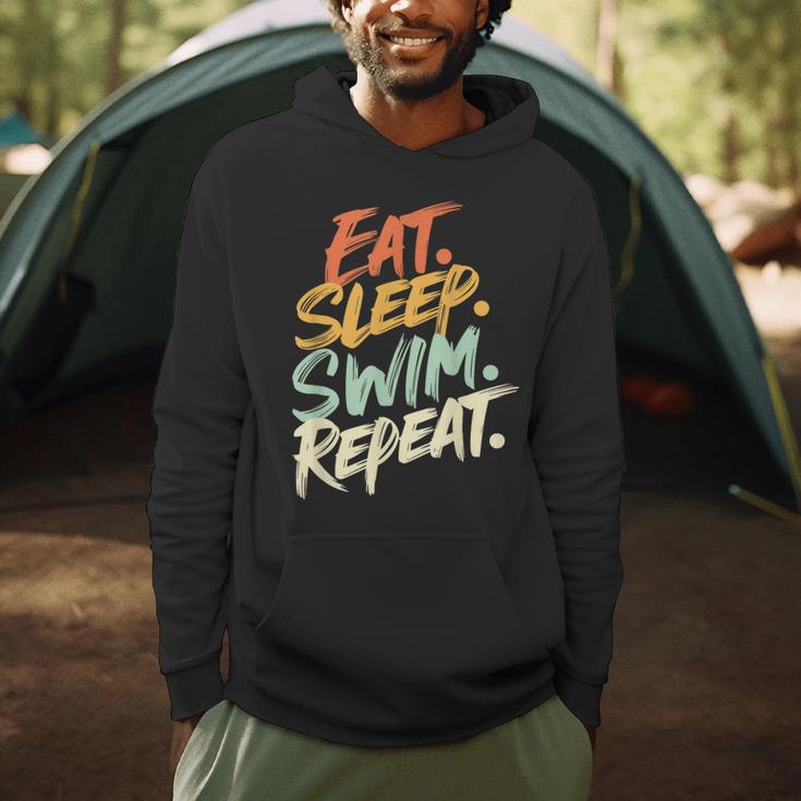 Swimmer Eat Sleep Swim Repeat I Swimming Men Hoodie Swimmer Eat Sleep Swim Repeat I Swimming Men Hoodie