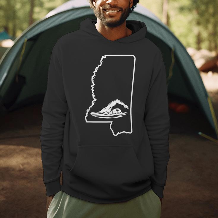 Swimming Apparel Mississippi Swimmer Training Men Hoodie Swimming Apparel Mississippi Swimmer Training Men Hoodie